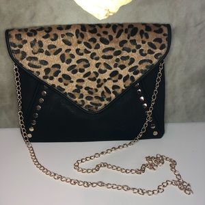 Leopard purse